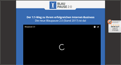 Desktop Screenshot of blaupause.de